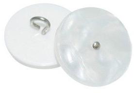 Fancy Down Hole Garment Button, Packaging Type : Packet