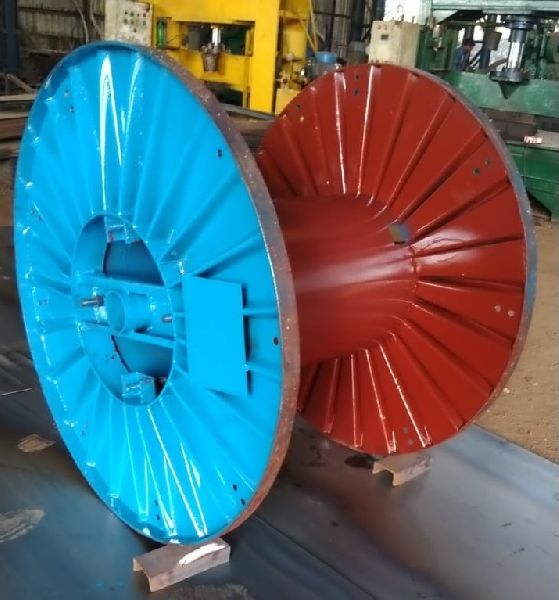 Mild Steel (MS) Corrugated Cable Drums 1000 x 400 x 620 mm