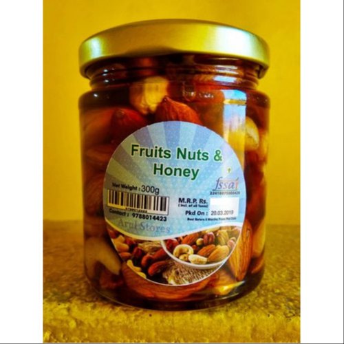 Arul Stores Fruits And Nuts Honey, Packaging Type : Glass Bottle