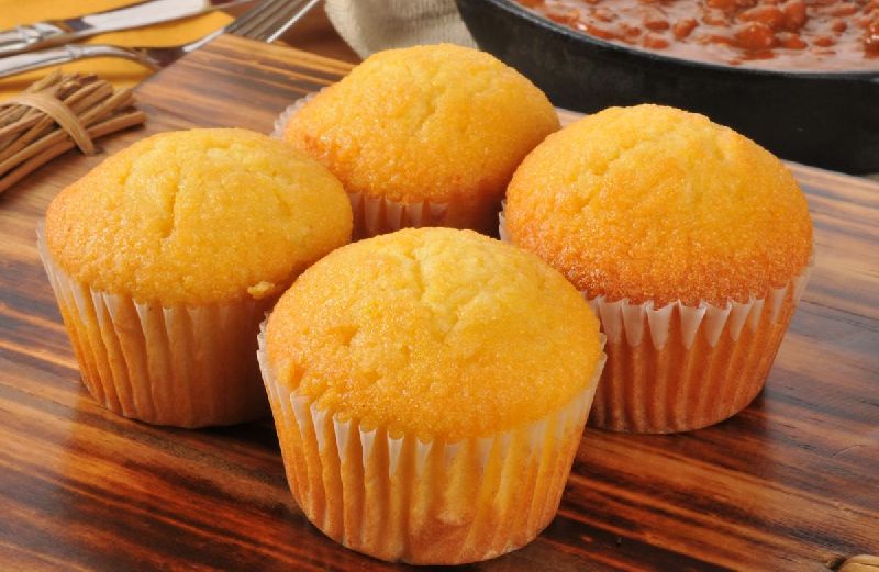 Cornbread Muffins, for Eating, Taste : Sweet