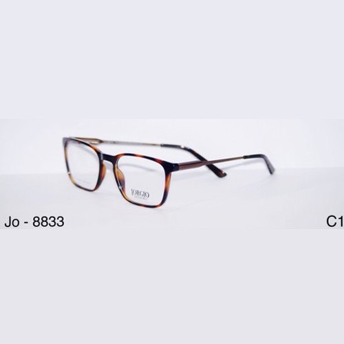 Jorgio Plastic Spectacle Frames, Shape : Rectangular