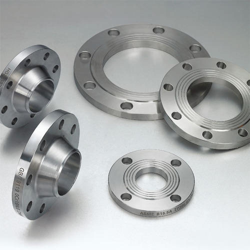 Round Stainless Steel Forged Flange, for Fittings, Color : Grey