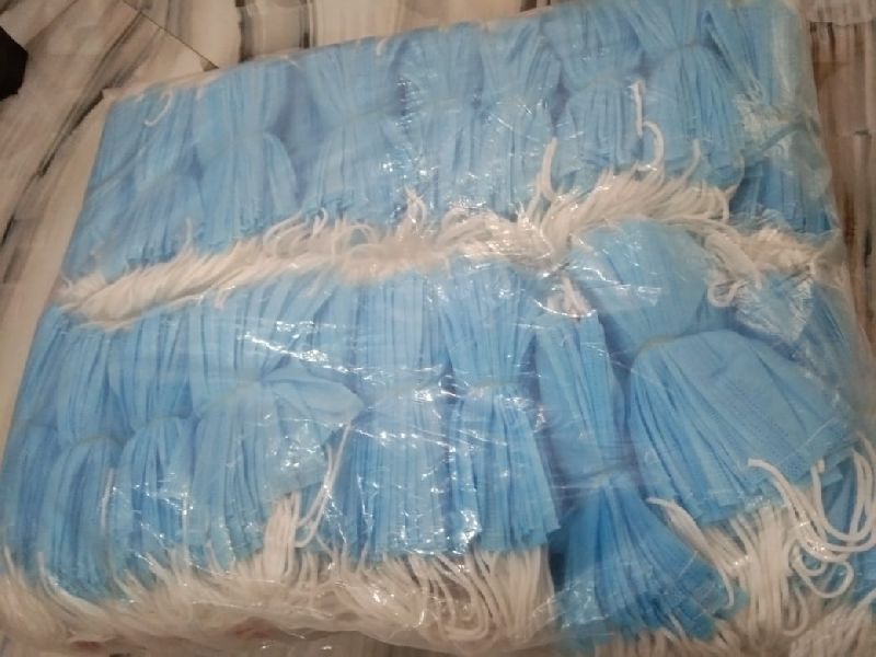Shyam Enterprises Non Woven Surgical Masks, for Clinical, Hospital, Laboratory, Rope material : Polyester