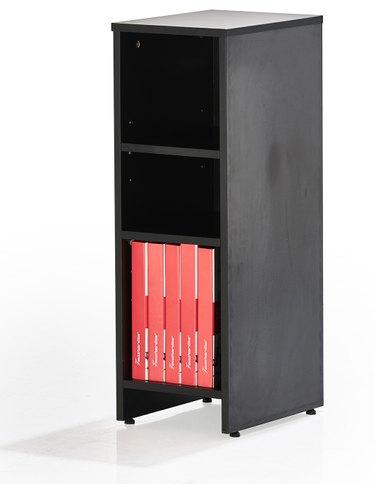 Featherlite Prelaminated Particle Board Storage Shelf, Color : Black