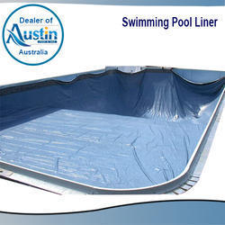 Austin Vinyl Swimming Pool Liner, Color : Blue