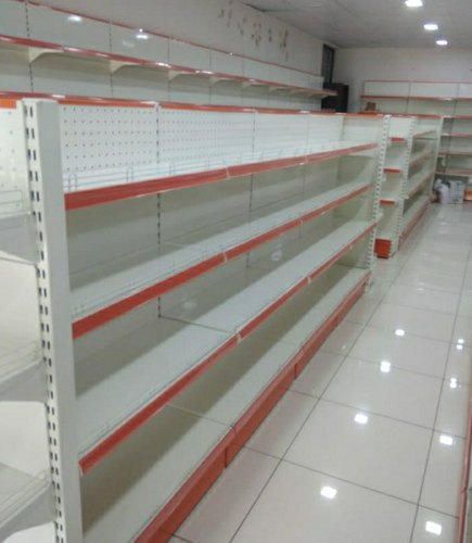 Metal Retail Store Shelves