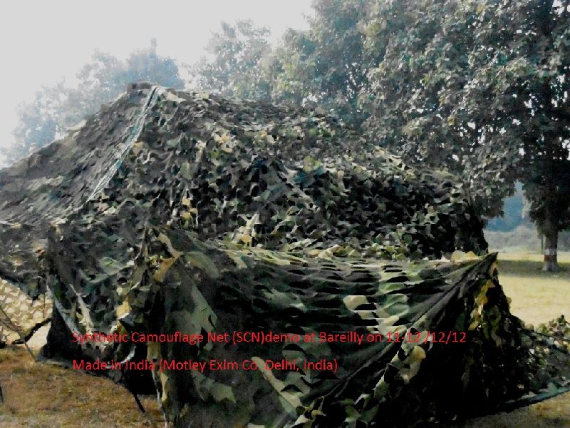 Polyester Camouflage Net, for Army Camp