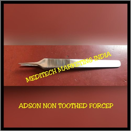 Polished Stainless Steel Adson Forceps Non Toothed, for Clinical, Hospital, Size : 6inch, 5inch