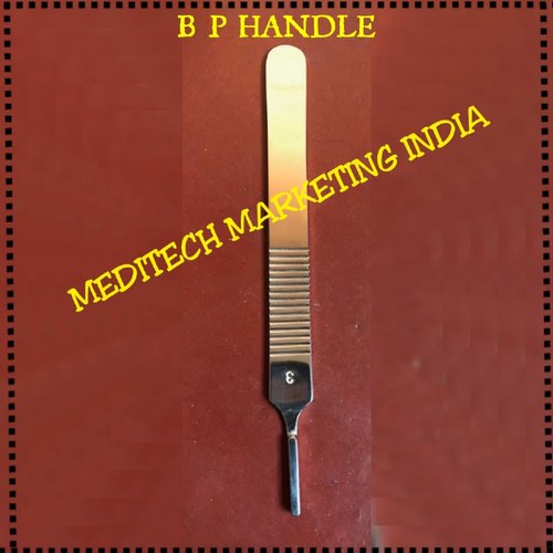 Manual B P Handle, for Medical Use, Surgical, Color : Silver