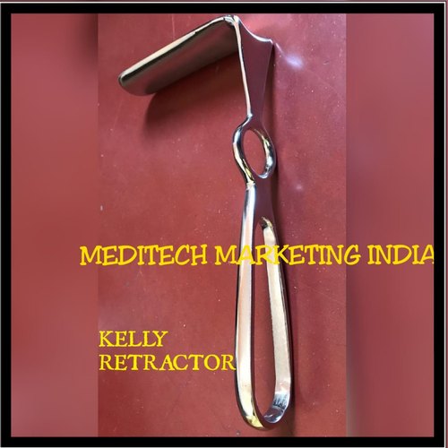Manual Kelly Retractor, for Medical Use, Color : silver
