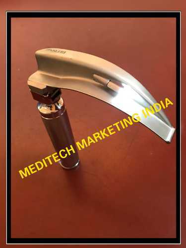 Non Polished 150gm Stainless Steel Laryngoscope Blade Left Handed, Size : Standard