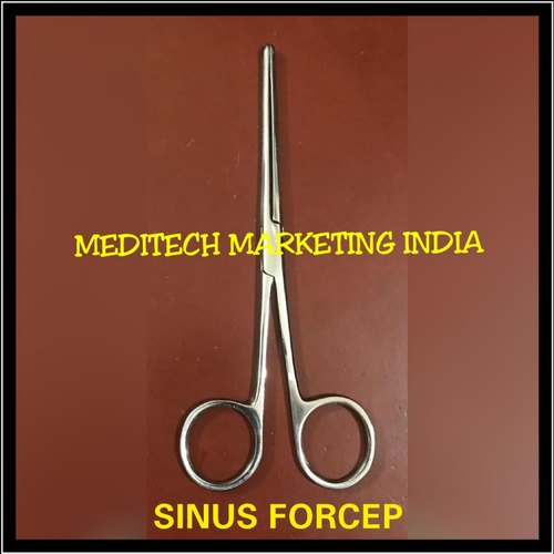 Polished Stainless Steel Sinus forceps, for Clinical, Hospital, Feature : Reusable