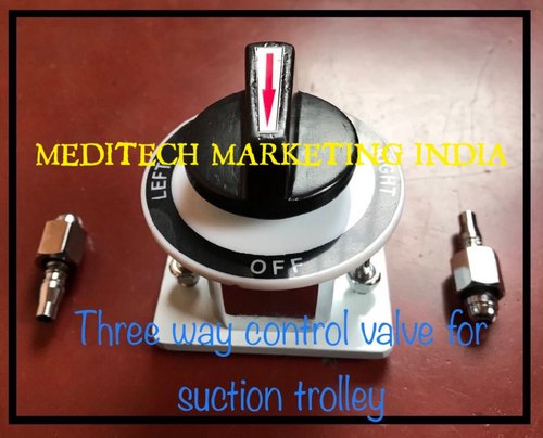 Three Way Control Valve for Suction Trolley