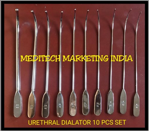 Stainless Steel Urethral Dilator Set