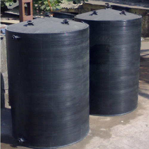 Spiral Vertical PP Storage Tank, Color : Black
