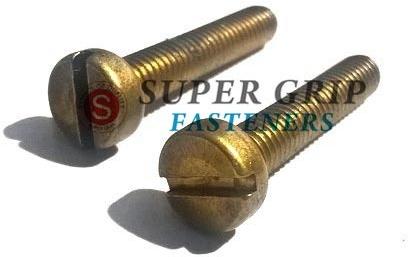 Brass Cheese Head Screws, for Hardware Fitting, Technics : Hot Rolled