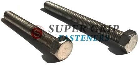 Hexagon Mild Steel Nickel Plated Bolts, for Fittings, Certification : ISI Certified