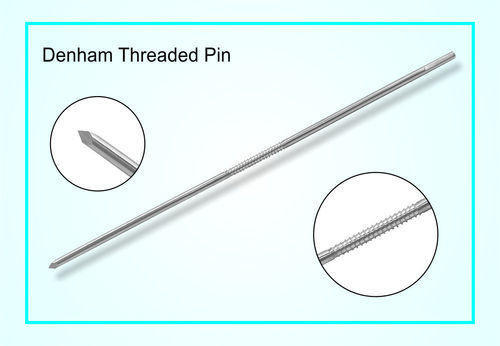 Steel Denham Threaded Pin
