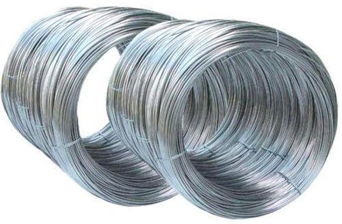 Round Polished Stainless Steel Wire Rods, for Construction, Color : Grey