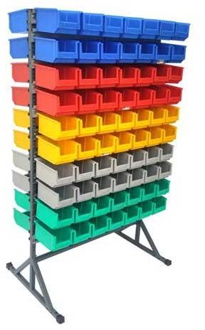 15 Double Sided Bin Stand