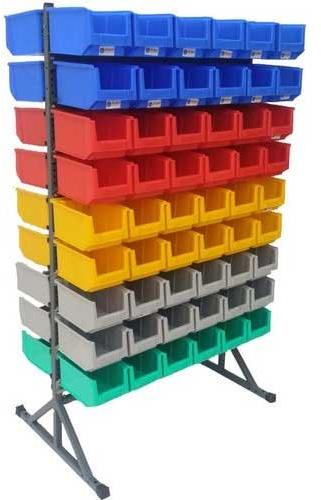 25 Double Sided Bin Stand