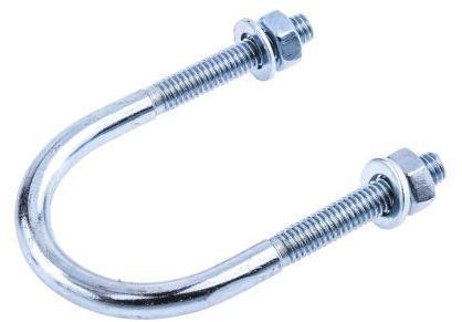 MS U Bolt Clamp with Nut and Washer