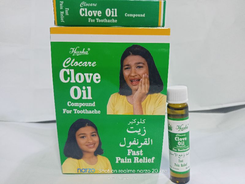 Haska clove oil, Certification : FDA approved