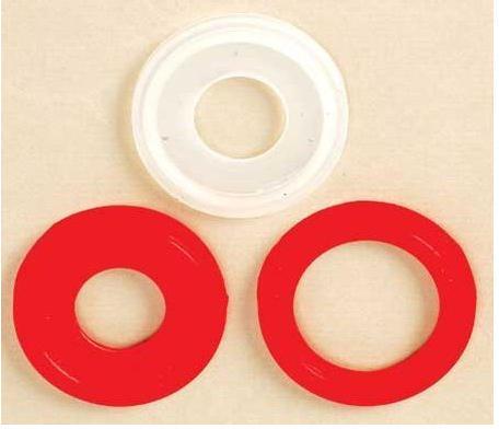 Round Rubber Tri Clover Gasket, for Industrial, Size : Variable
