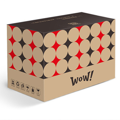 Kraft Paper Brown Printed Packaging Box, for Shopping Items