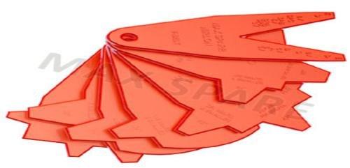 Plastic PULLEY GAUGES, Color : Orange