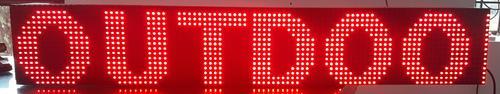 Led Ticker Display, Shape : Rectangle