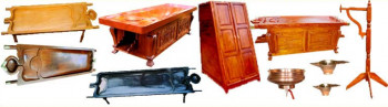 wooden ayurvedic treatment equipments