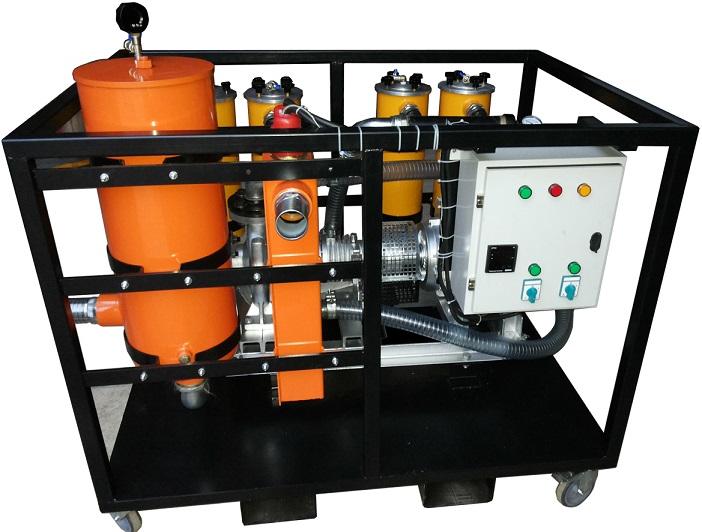 Electric Automatic hydraulic oil flushing unit, Voltage 440V, Power