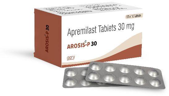 Arosis-P 30 Tablets, Shelf Life : 2 Year