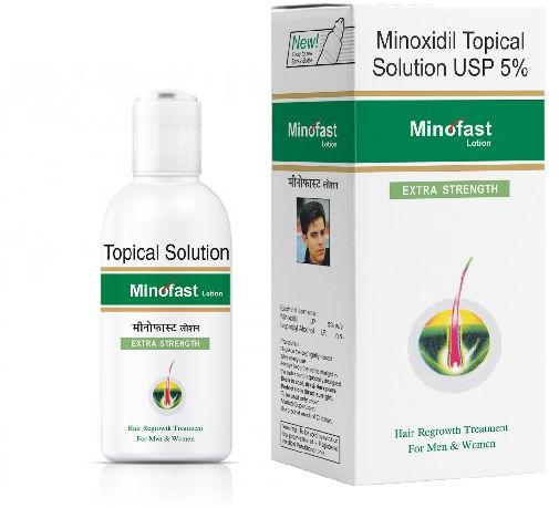 Minofast Lotion 5%, Grade : Medicine Grade