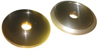 SS Electroplated Diamond Grinding Wheel, Color : Golden