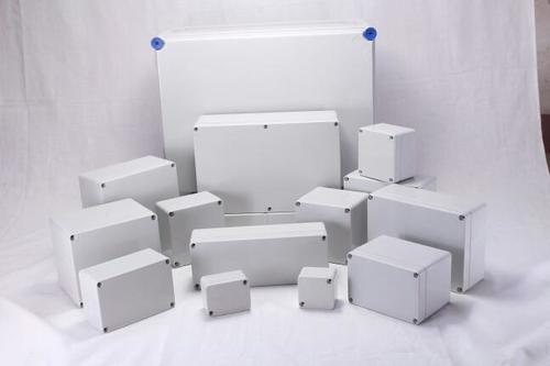 ABS Electrical junction box, Color : RAL 7035 (Light Grey)