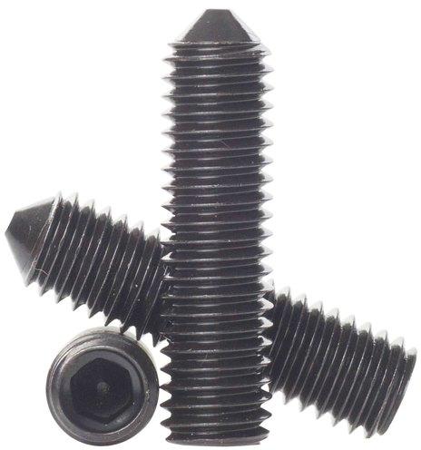 Mild Steel Grub Screws, for Fittings Use, Color : Black