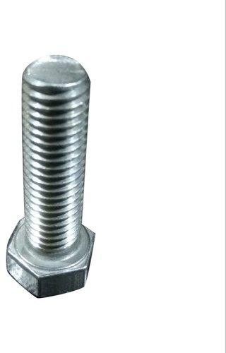 KSI Hexagon Polished Mild Steel Hex Bolts, for Construction, Size : M6