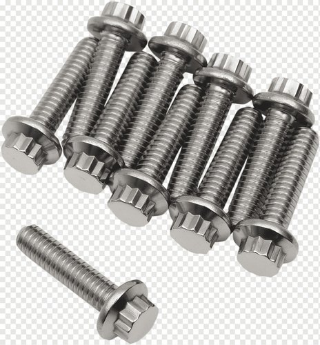 Stainless Steel Flange Bolts, Length : 4 Inch