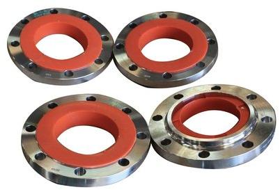 Polished Stainless Steel Round Flanges, for Fittings, Industrial Use, Size : 10 Inch