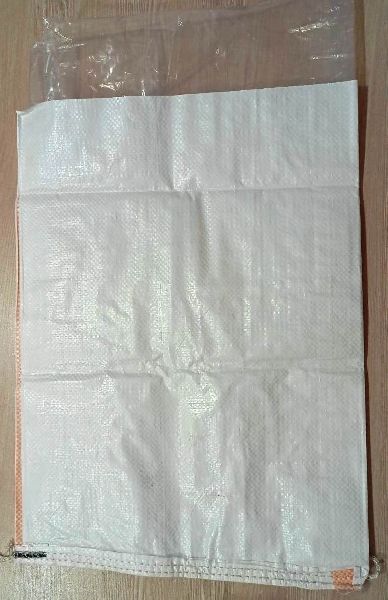 Waterproof PP Woven Laminated Sacks, for Packaging, Color : White
