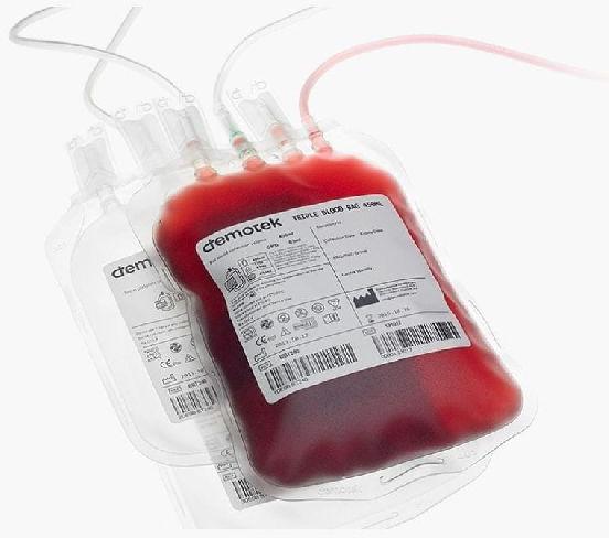 Plastic Blood Bag, Size : 100-200ml, 200-300ml