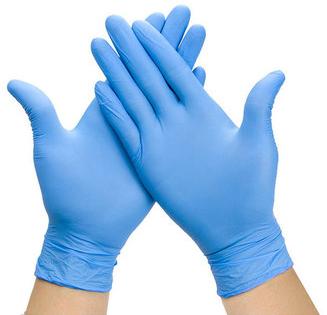 Latex Gloves, for Clinical, Hospital, Laboratory, Pattern : Plain