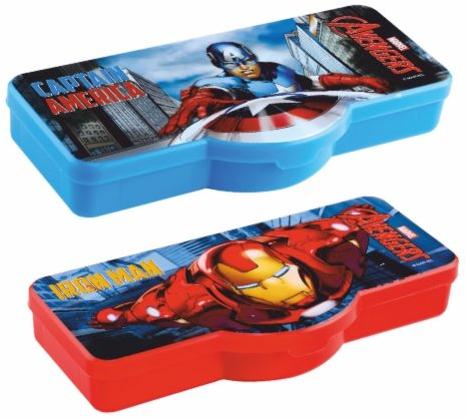 Plastic Marvel Avengers Pencil Box, Feature : Long Life, Non Breakable