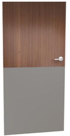 Face Protector Vinyl Door, Color : Grey Wooden