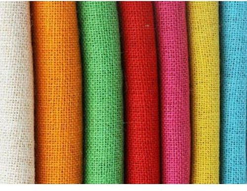 Colored Jute Fabrics