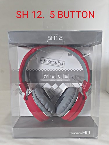 Handsfree headphone, Color : Red, White