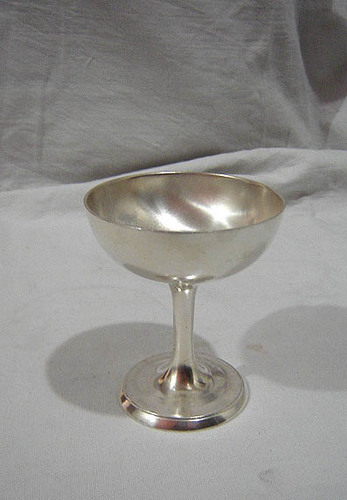 Silver Plated Ice Cream Cup