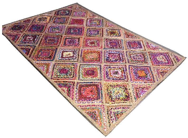 INDIAN HANDMADE BRAIDED RUGS COTTON, for Making Garments, Feature :  Reliable at Best Price in Mirzapur